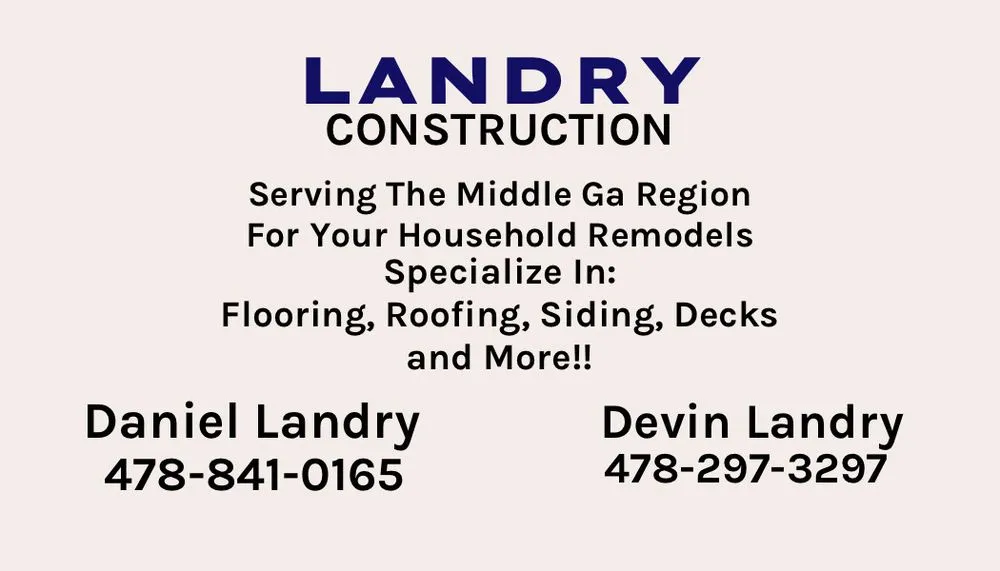 Slide of Landry Construction