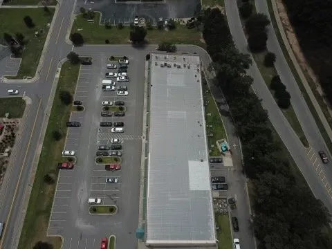 Slide of LandShark Roofing