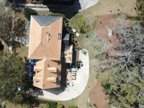 Slide of LandShark Roofing