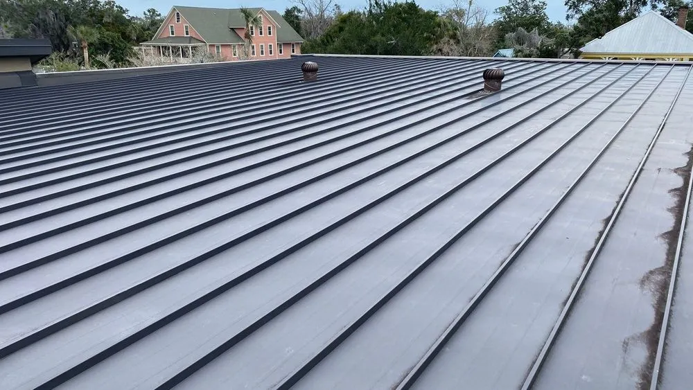 Licensed metal roofing installation with free inspection in St. Marys, GA by Lane Roofing
