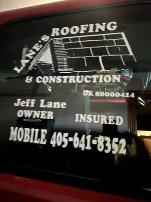 Lane’s Roofing & Construction Logo