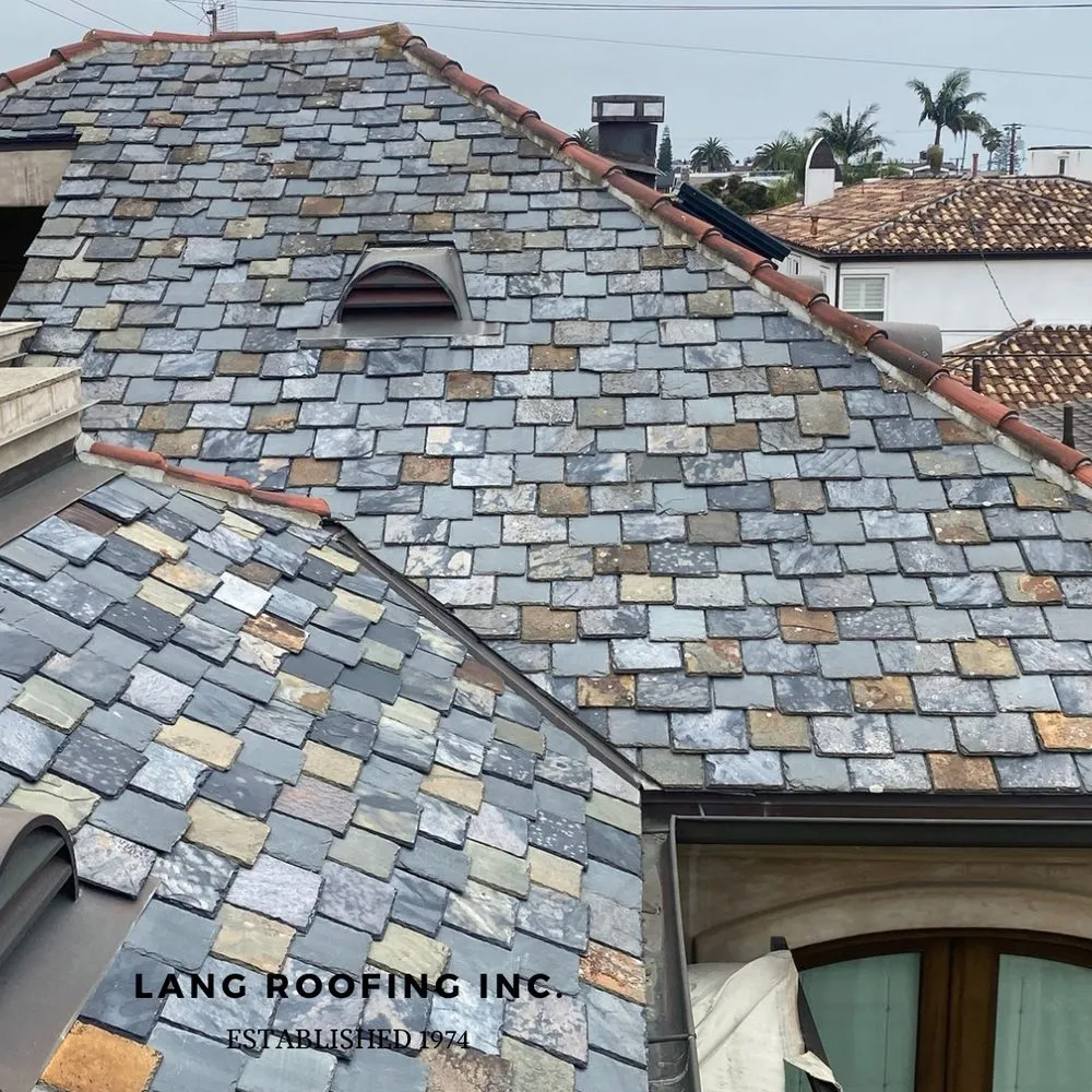 Slide of Lang Roofing