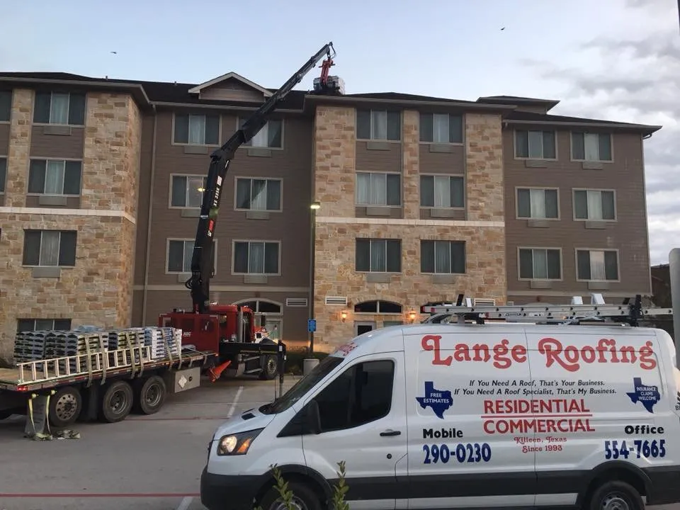 Slide of Lange Roofing