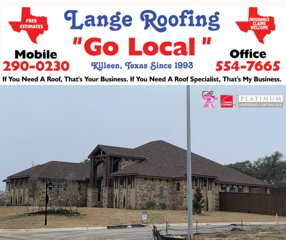 Slide of Lange Roofing