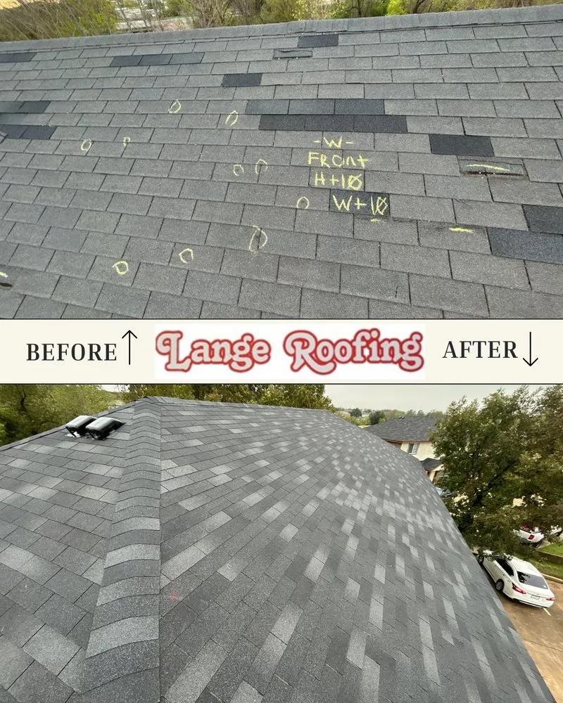 Slide of Lange Roofing