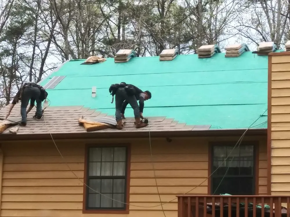 Slide of Langley Roofing