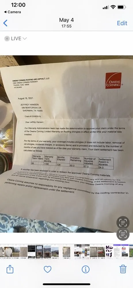 Slide of Lankford Roofing & Construction