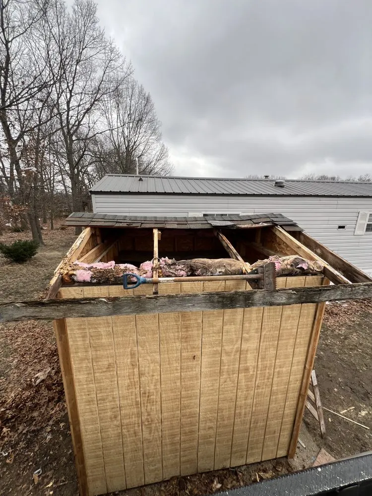 Emergency roof leak repair in Heath Township, MI by Lankheet Property Services