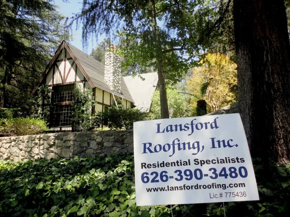 Slide of Lansford Roofing