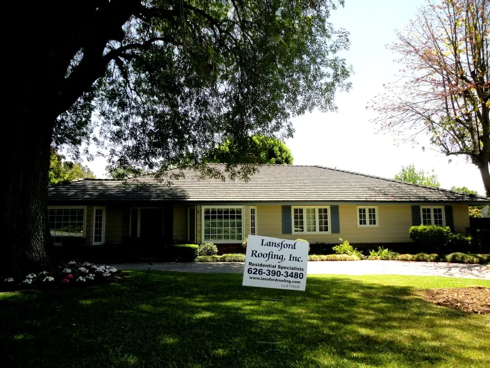 Slide of Lansford Roofing