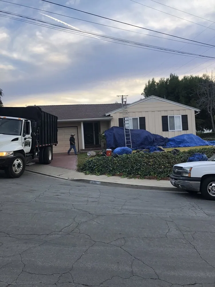 Slide of Lansford Roofing
