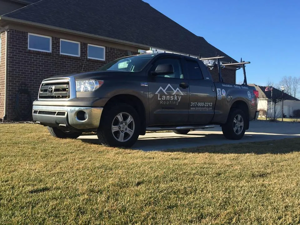 Slide of Lansky Roofing