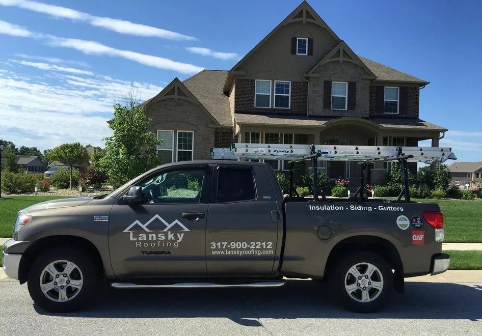 Slide of Lansky Roofing