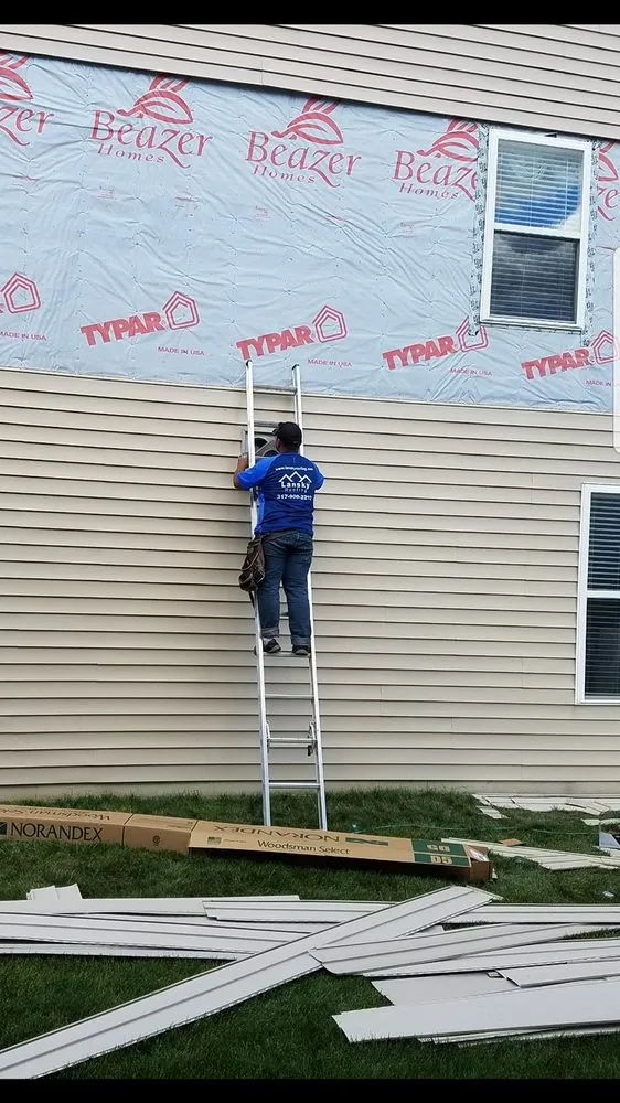 Slide of Lansky Roofing