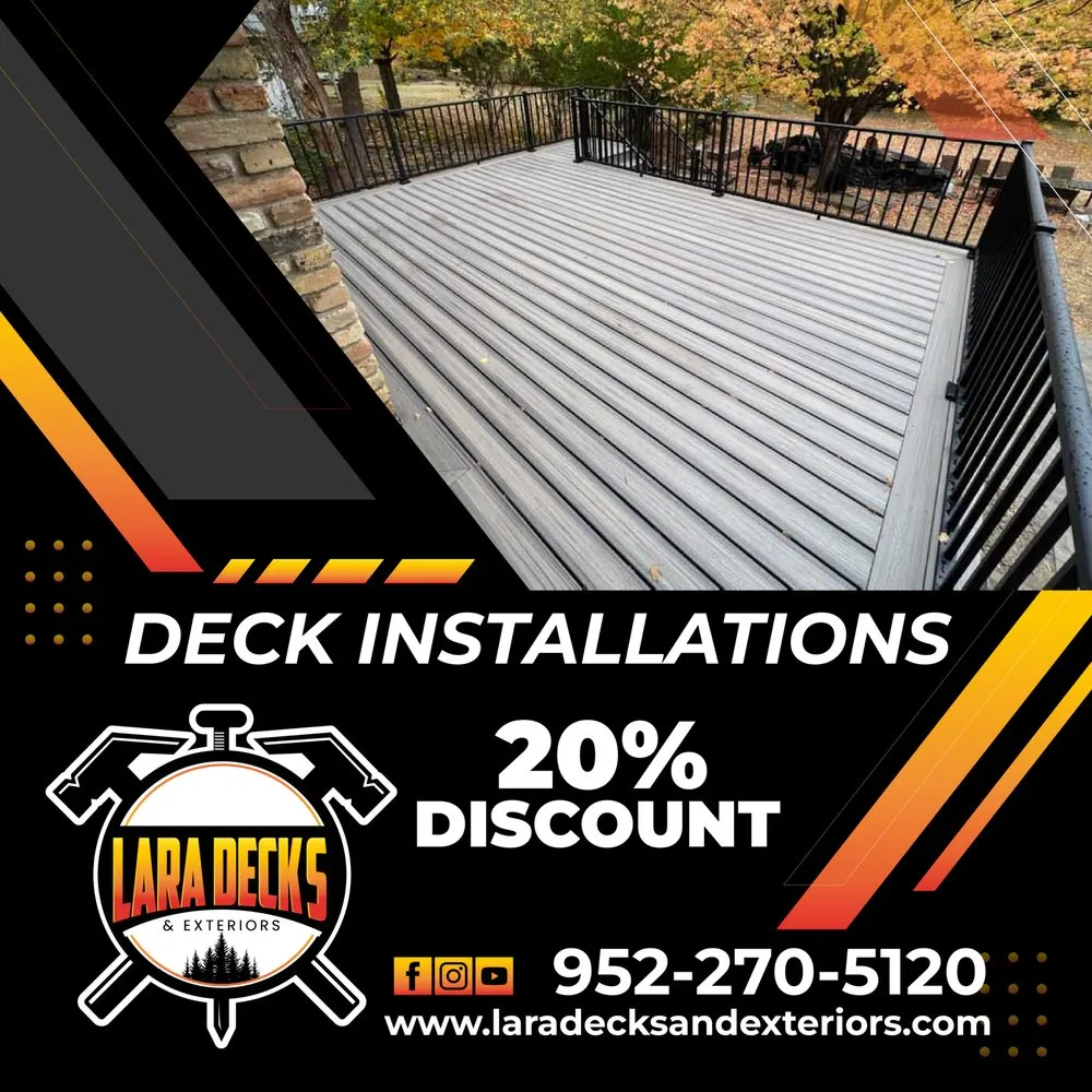 Local flat roof repair experts serving Elko New Market, MN - Lara Deck's & Exteriors