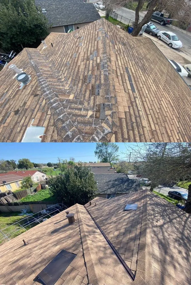 Slide of Larios Roofing