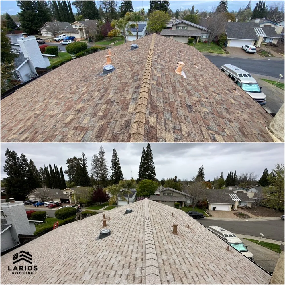 Slide of Larios Roofing