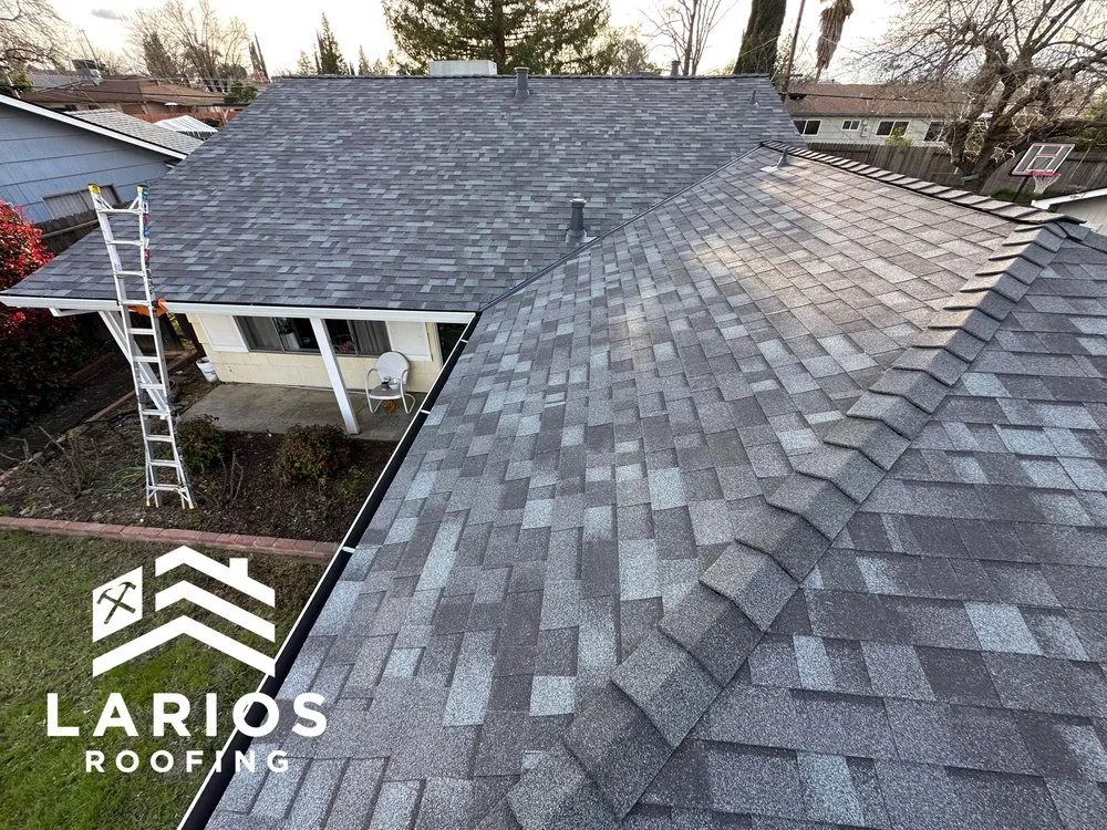 Slide of Larios Roofing