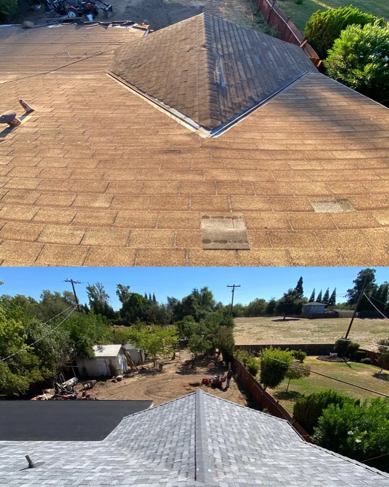 Slide of Larios Roofing