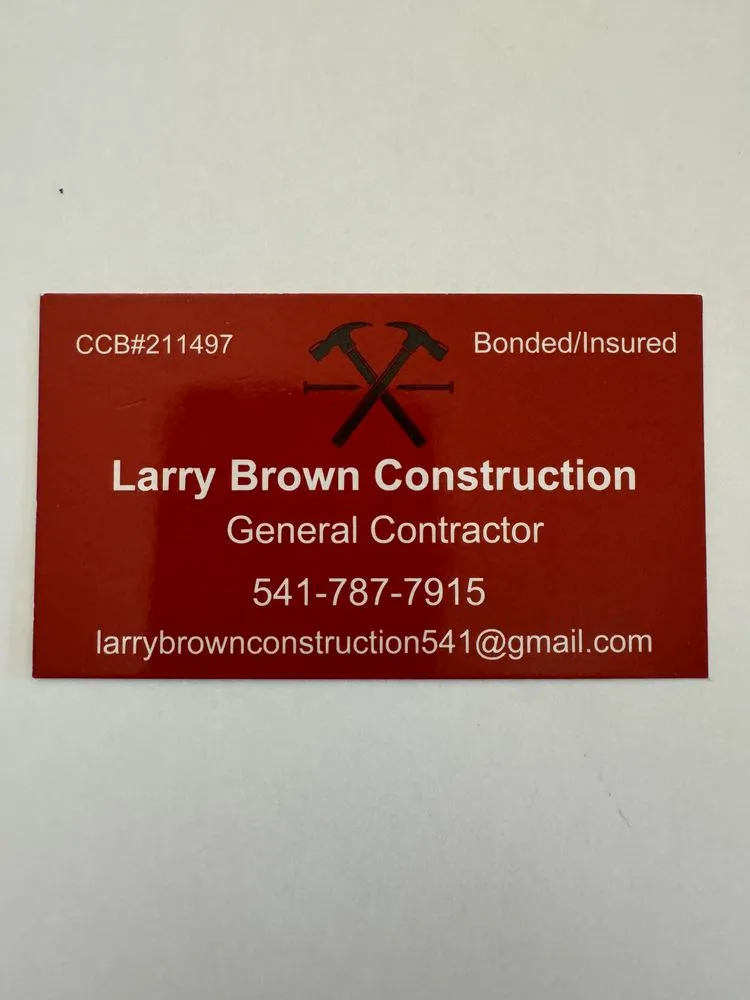 Slide of Larry Brown Construction