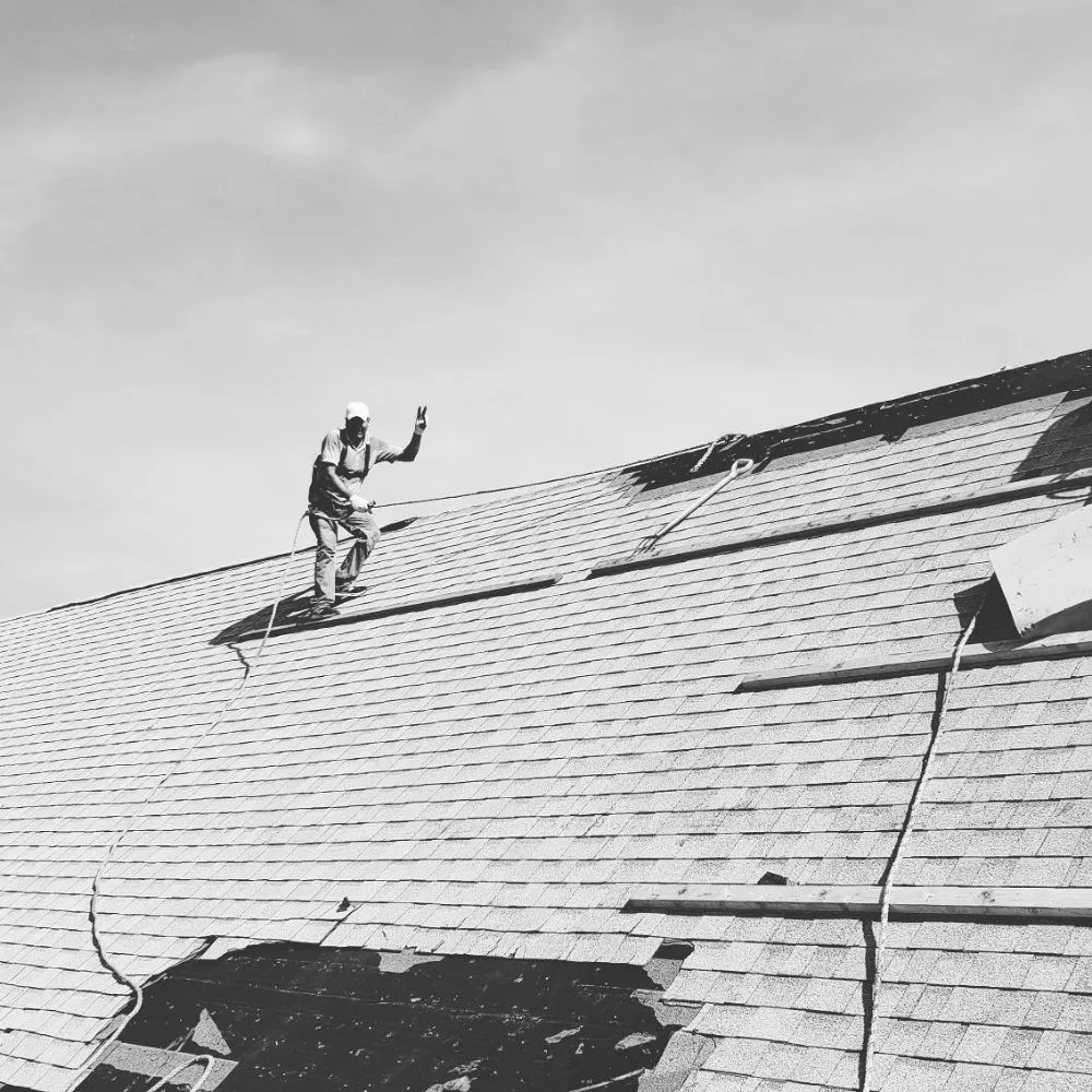 Slide of Larry Walty Roofing & Guttering