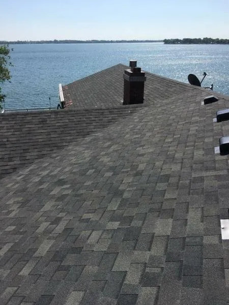 Slide of Larson Bros Roofing