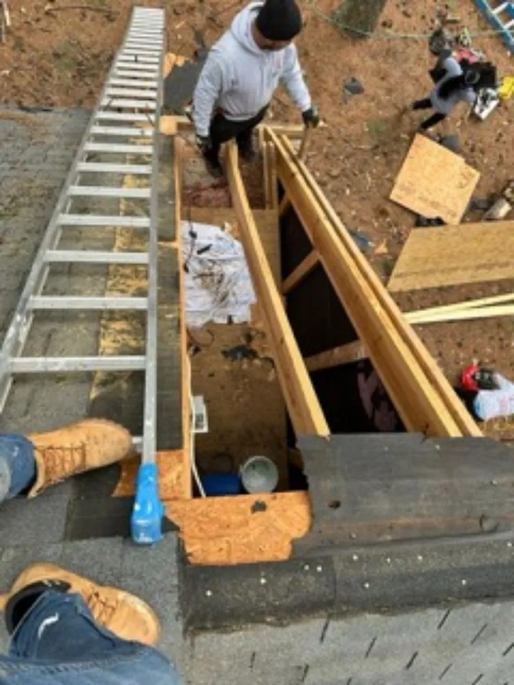 Emergency roof leak repair experts serving Fuquay-Varina, NC - Last Stop