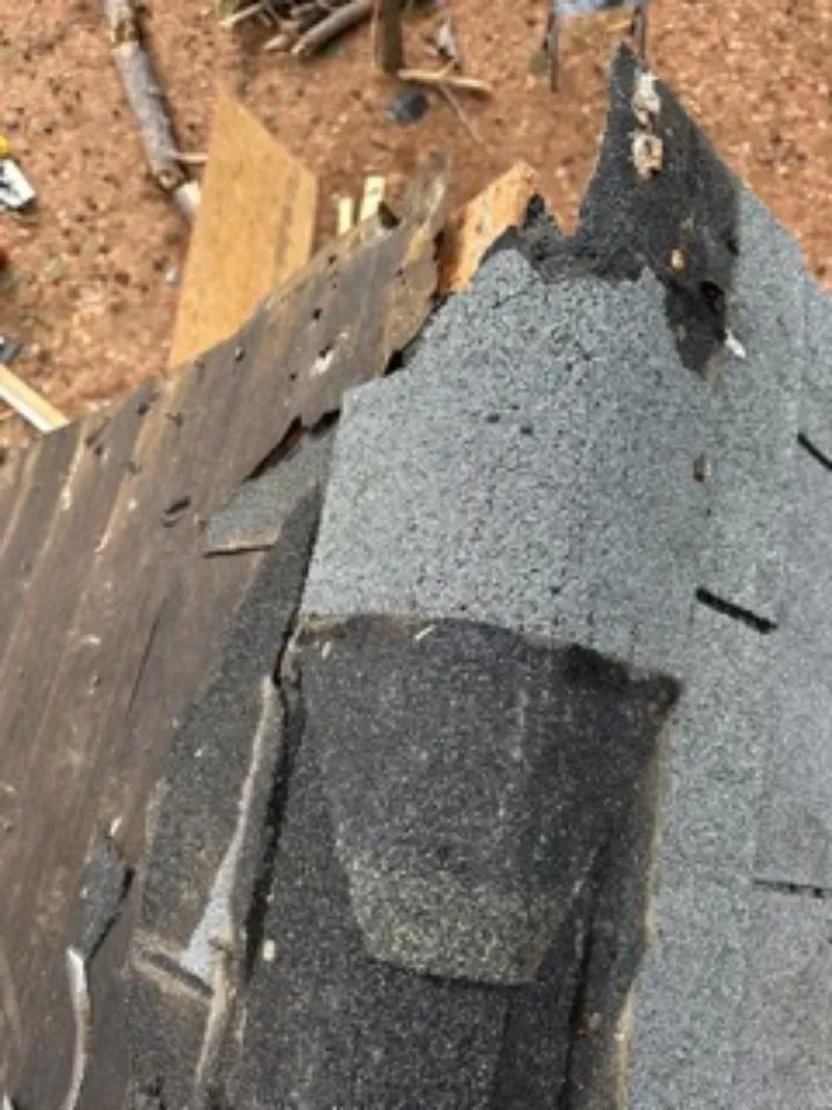 Emergency roof installation for homes in Fuquay-Varina, NC by Last Stop