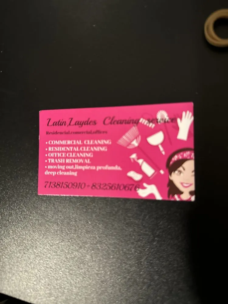 Slide of Latin Leydes Cleaning Services