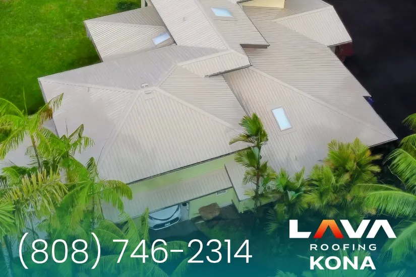 Reliable roof leak repair for residential properties in Kailua-Kona, HI by Lava Roofing Kona
