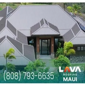 Slide of Lava Roofing Maui