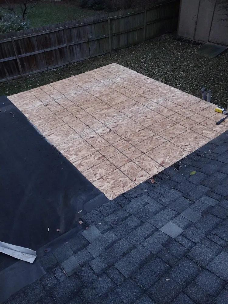 Slide of Lawson's Roofing