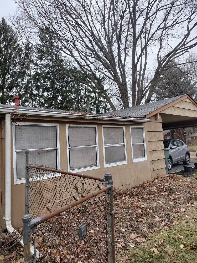 Slide of Lawson's Roofing