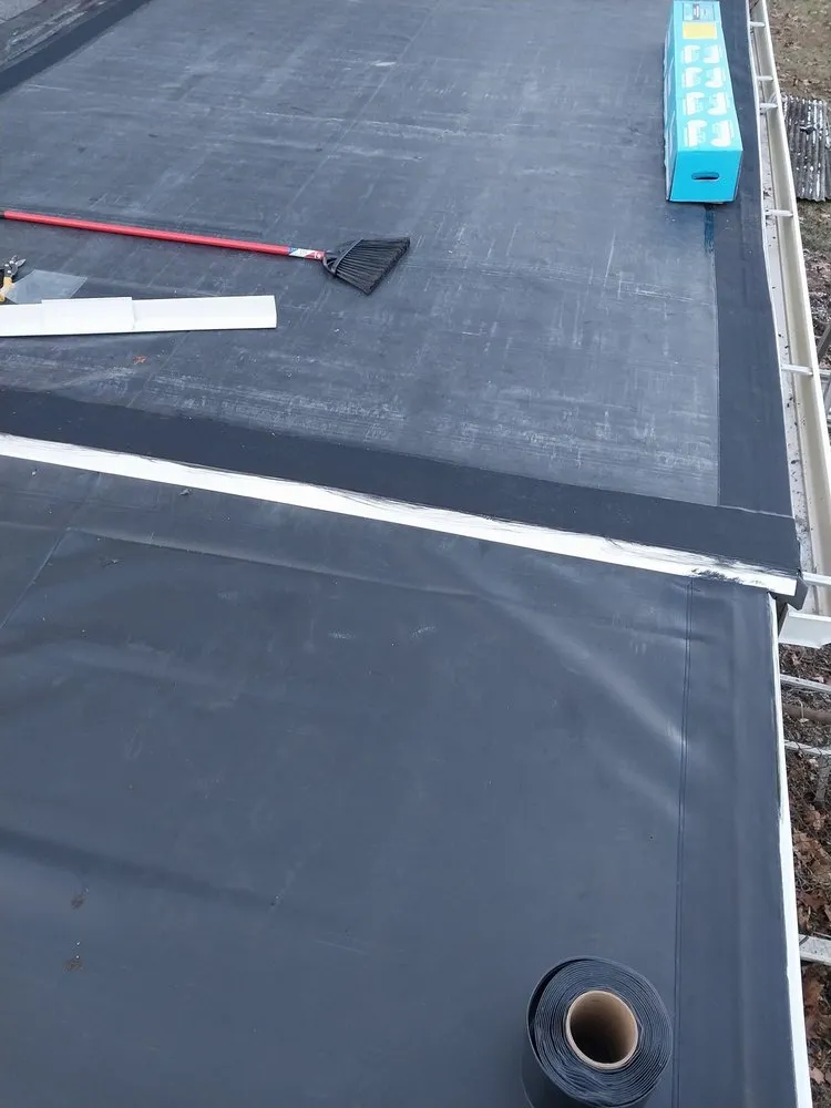 Slide of Lawson's Roofing