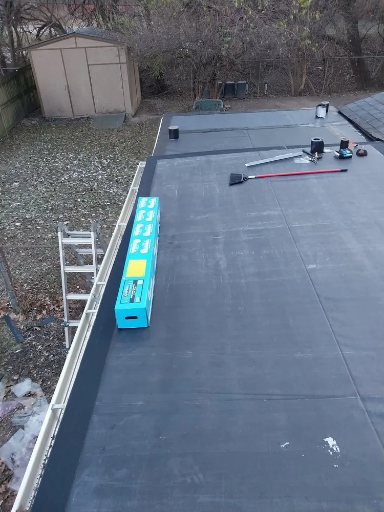 Slide of Lawson's Roofing