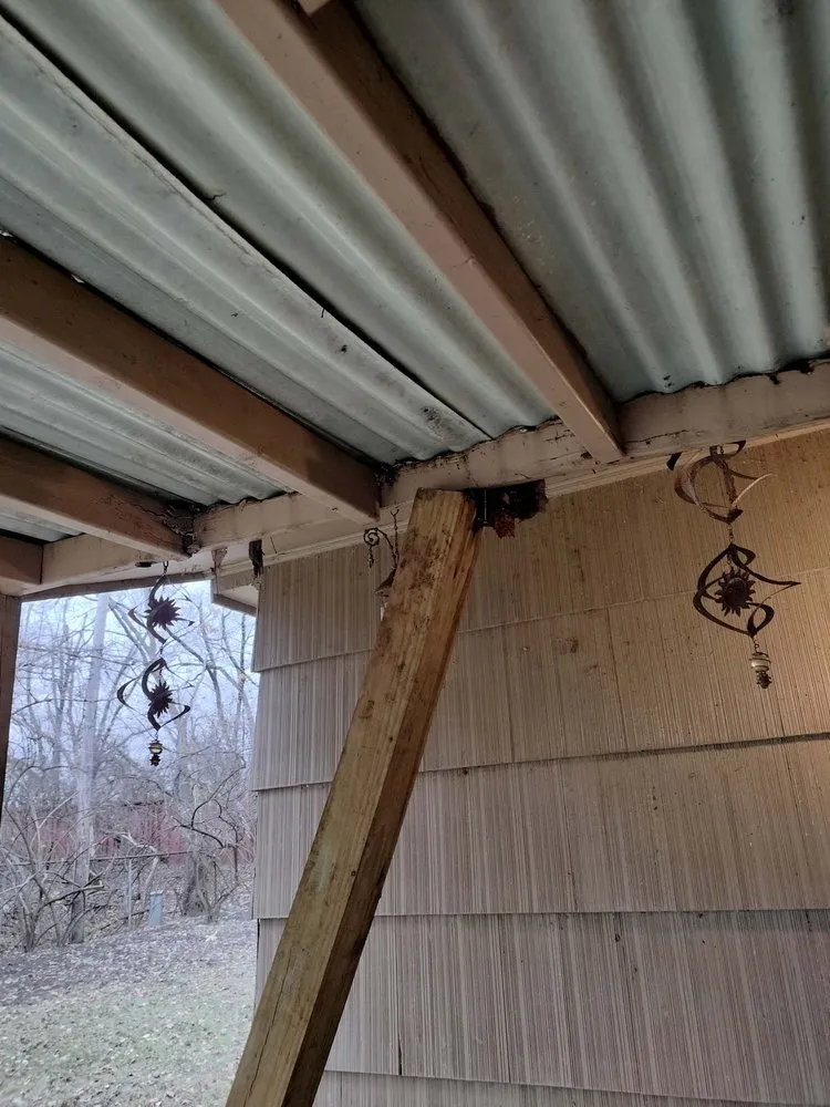 Slide of Lawson's Roofing