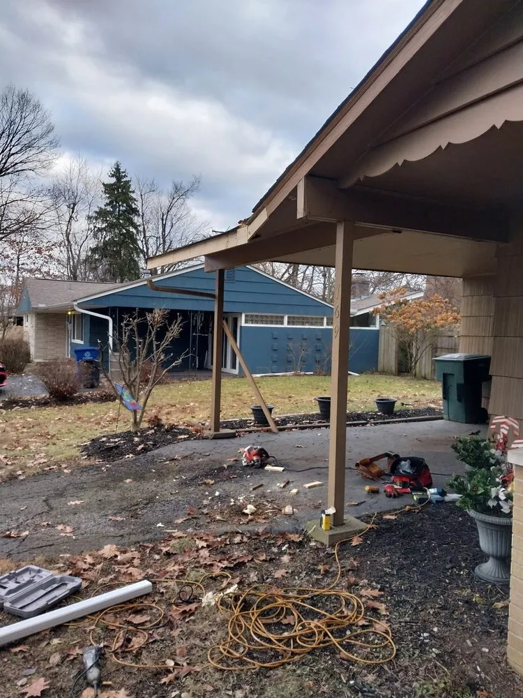 Slide of Lawson's Roofing