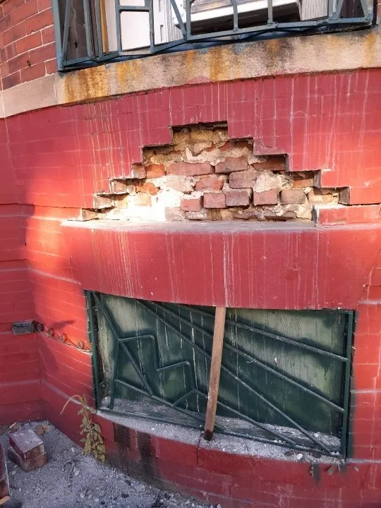 Slide of Lazarus Stone & Siding