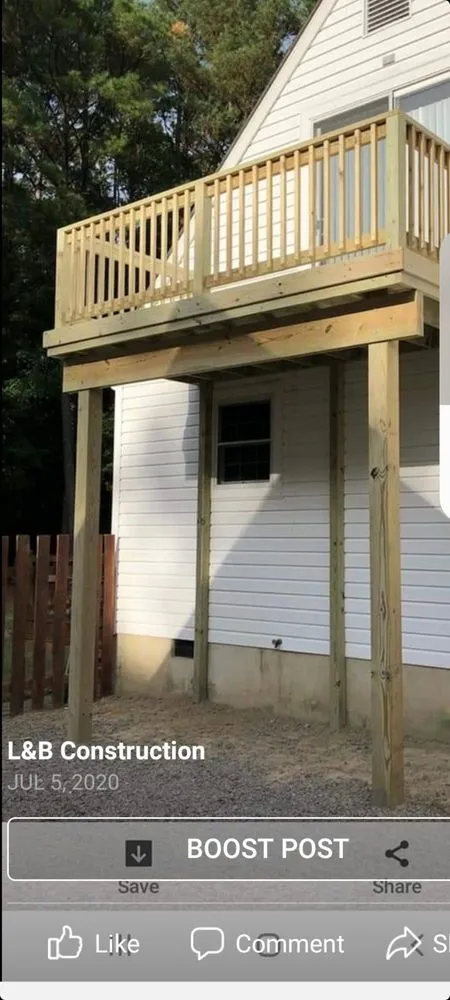 Slide of L&B Construction Services