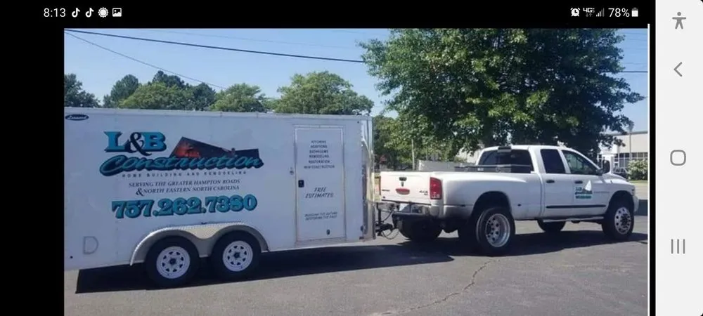 Slide of L&B Construction Services