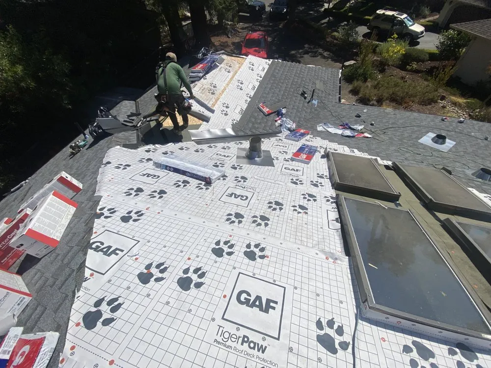 Slide of LB Harbors Roofing