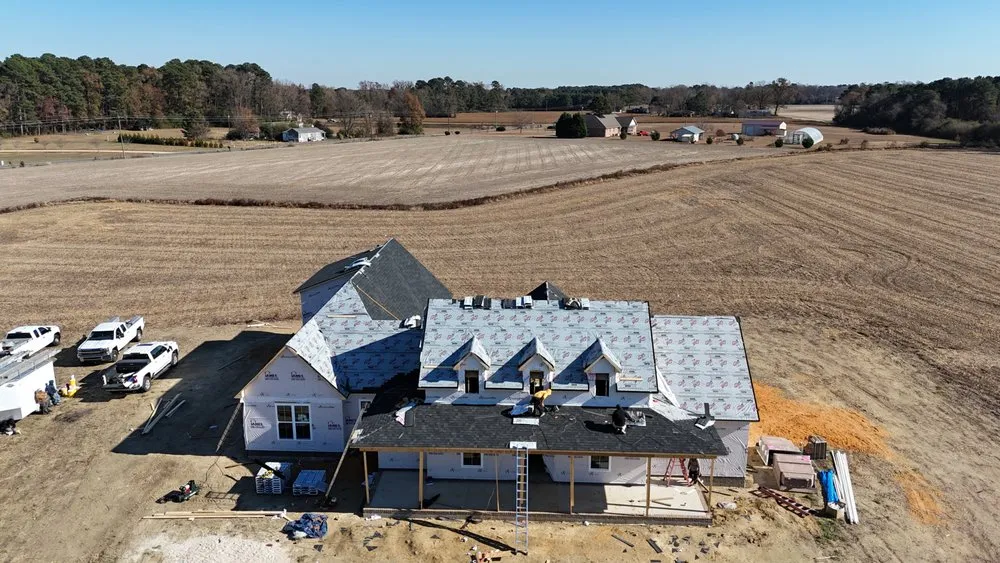Licensed storm damage roof repair in Autryville, NC by LC and Sons Construction