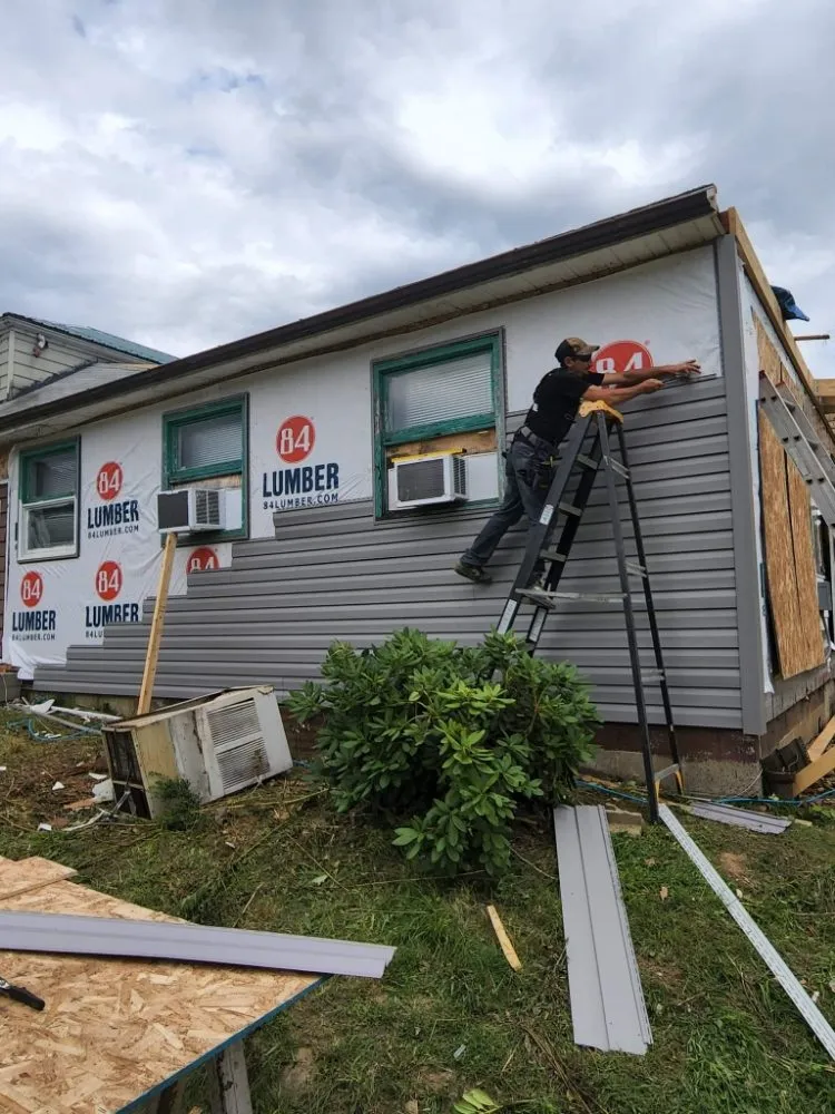 Local roof leak repair with free inspection in New Bethlehem, PA by LCA Contracting