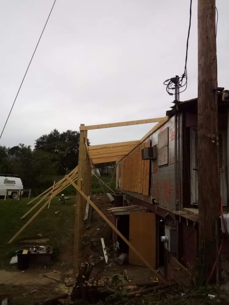 Reliable storm damage roof repair in New Bethlehem, PA by LCA Contracting