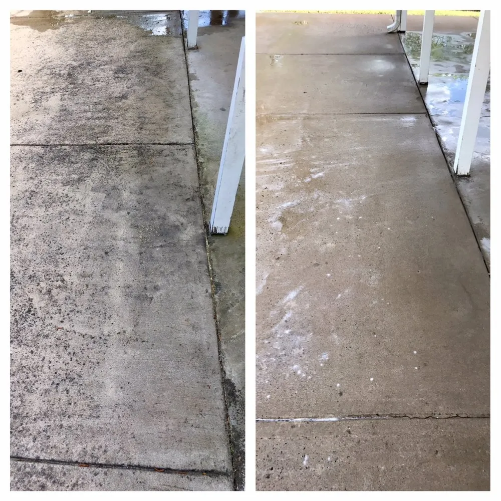 Slide of LCS Pressure Washing