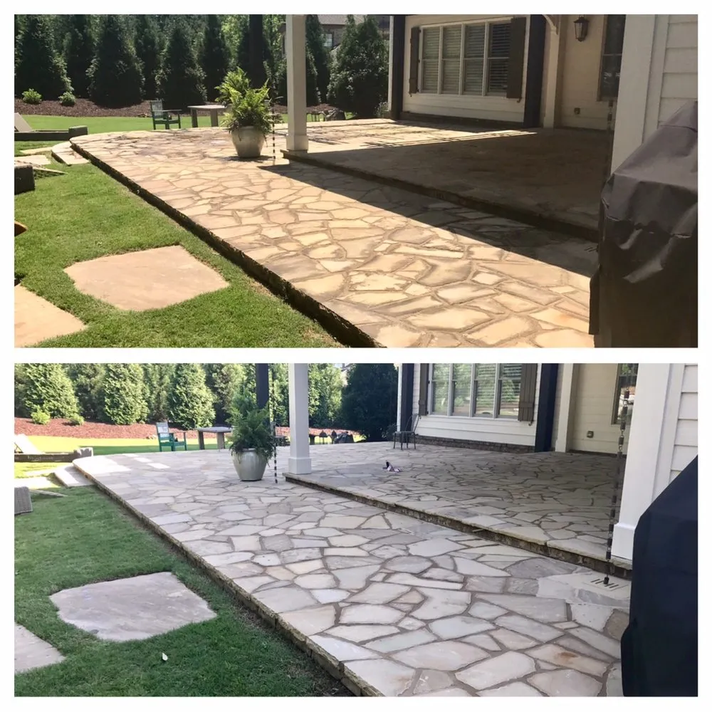 Slide of LCS Pressure Washing