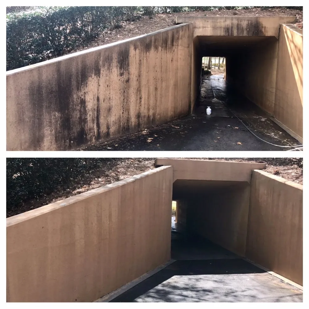 Slide of LCS Pressure Washing