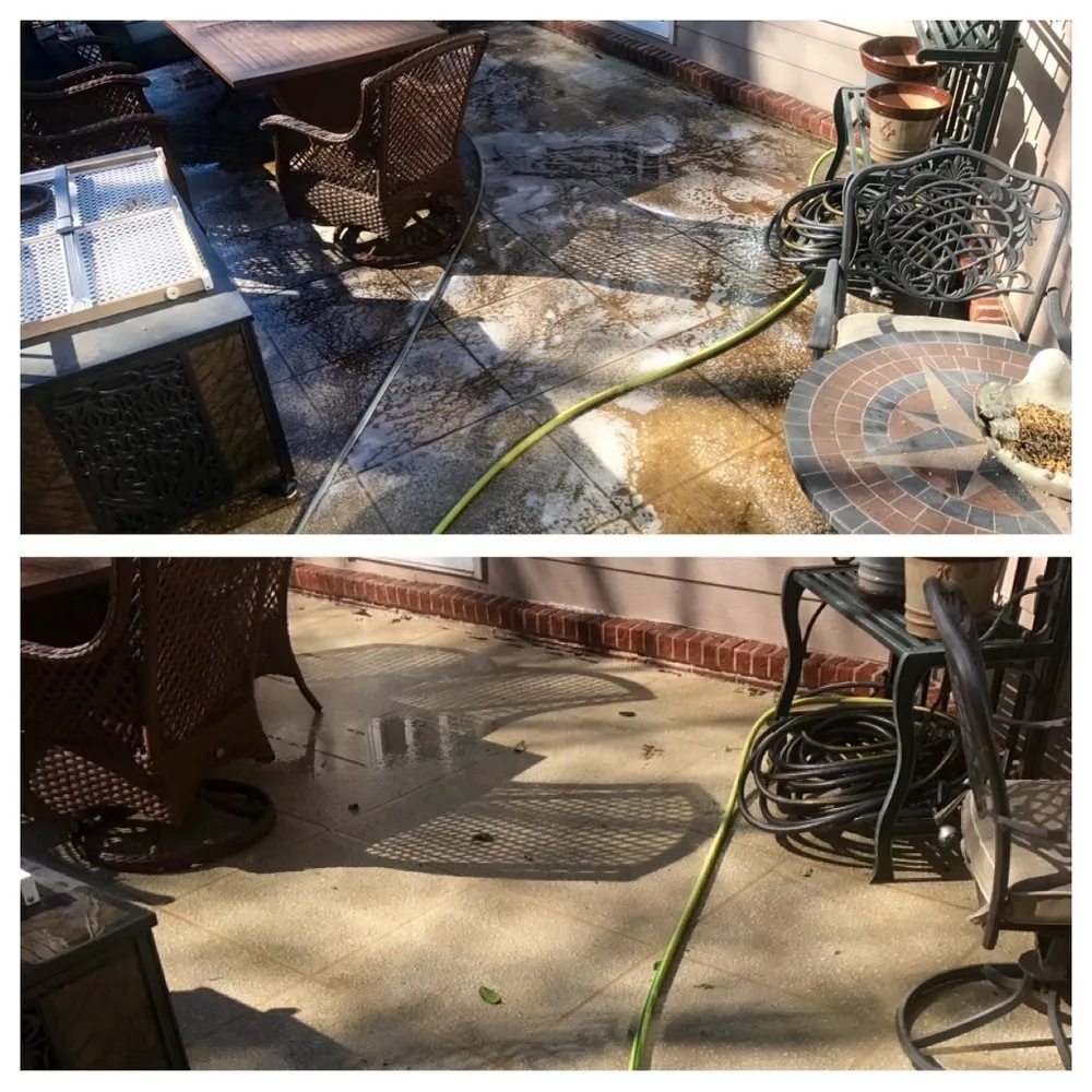 Slide of LCS Pressure Washing