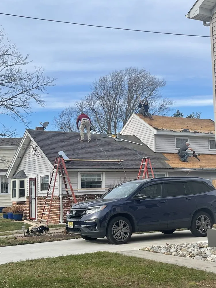 Emergency roof installation in Marmora, NJ - LDC Design and Construction