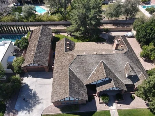 LDMK Roofing and Restoration Logo